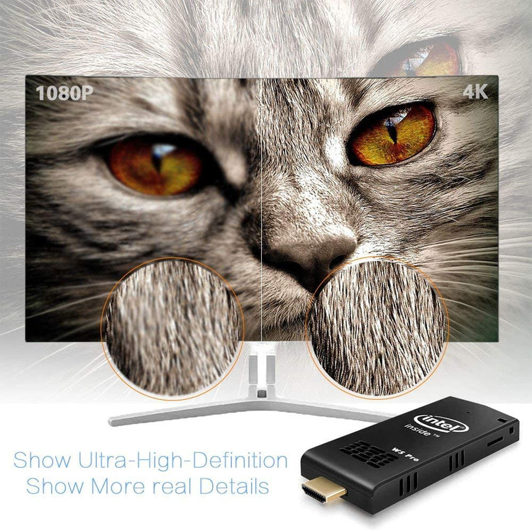 کامپیوتر کوچک اینتل مدل W5 Pro Mini PC Z8350