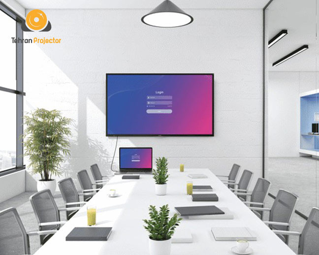 اسمارت برد 65 اینچ (همراه با وبکم و میکروفن و کامپیوتر